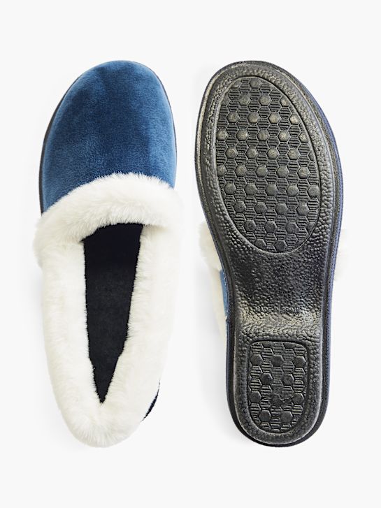 Casa mia Zapatillas de casa cerradas Azul 20485 3