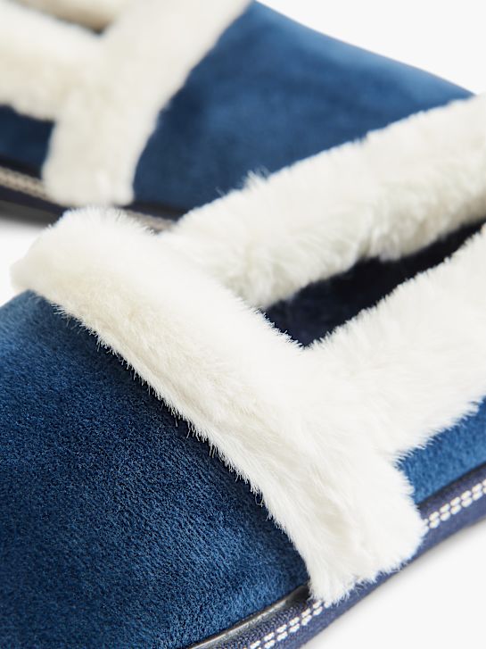 Casa mia Zapatillas de casa cerradas Azul 20485 5
