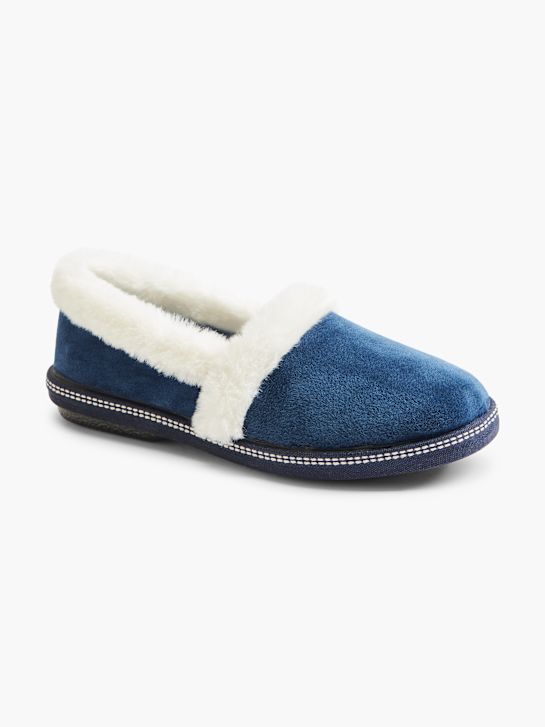 Casa mia Zapatillas de casa cerradas Azul 20485 7