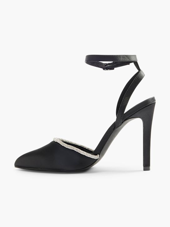 Vero Moda Csatos körömcipő fekete 6262 2