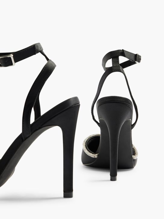 Vero Moda Sapato de salto com fivela Preto 6262 4
