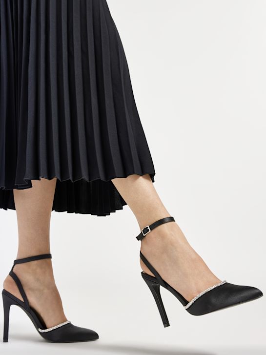 Vero Moda Lodičky s remienkom Čierna 6262 7
