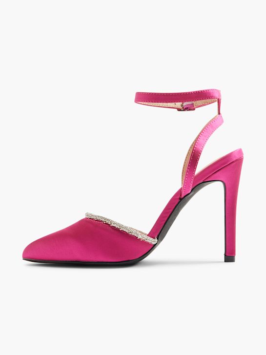 Vero Moda Sapato de salto com fivela Cor-de-rosa 1682 3