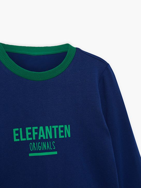 elefanten Tričko s dlouhým rukávem Tmavě modrá 2623 4