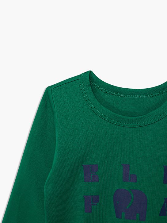 elefanten Longsleeve Dunkelgrün 4458 3
