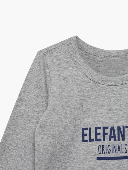 elefanten Longsleeve Grau 1685 4