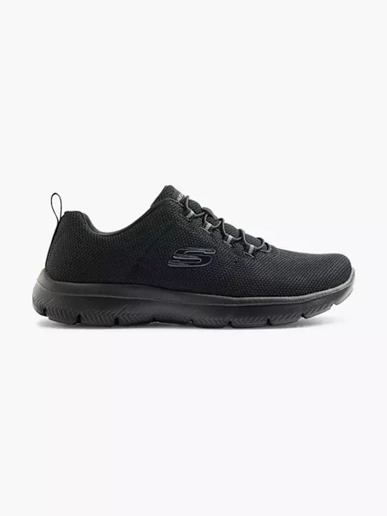 Skechers Slip On Sneaker Schwarz 1002 1