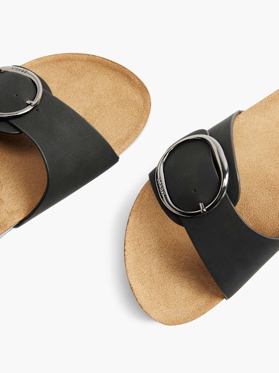 ESPRIT Tieffuß Pantolette Schwarz 3608 5