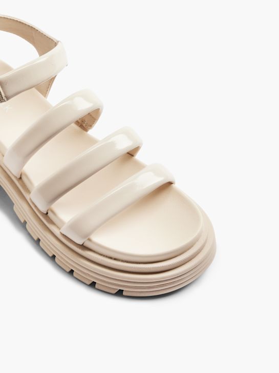 Catwalk Sandale cu toc Bej 1051 2