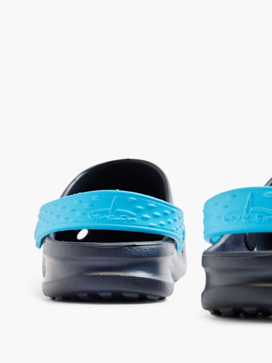 Blue Fin Clog Blau 24970 4