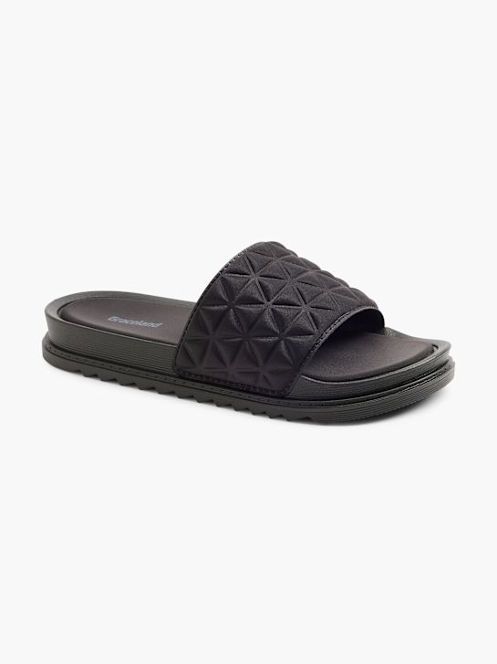 Graceland Claquettes Noir 4544 6