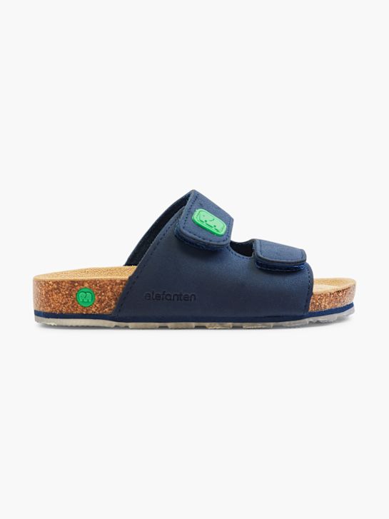 elefanten Tieffuß Pantolette Dunkelblau 4554 1