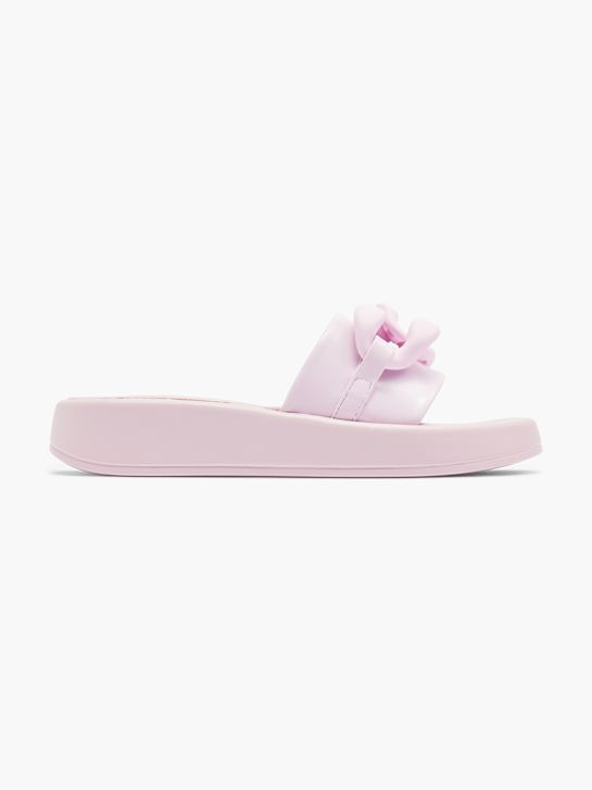 Claudia Ghizzani Slip in sandal Lyserød 1812 1