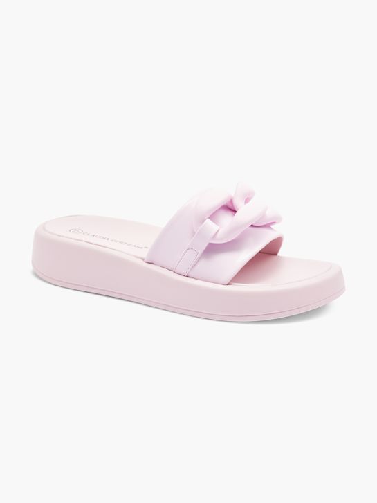Claudia Ghizzani Slip in sandal Lyserød 1812 6
