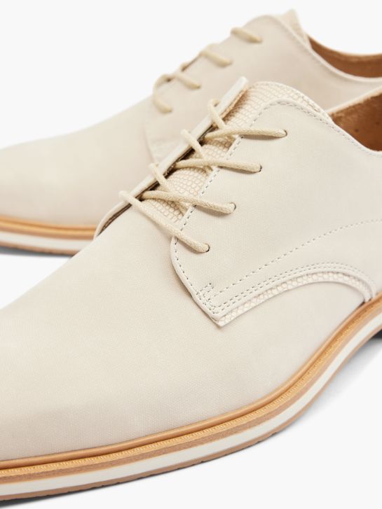 AM SHOE Businessschuh Creme 1081 5