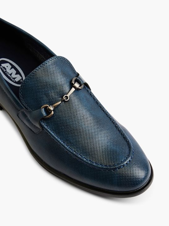 AM SHOE Mocasín Azul 19674 2