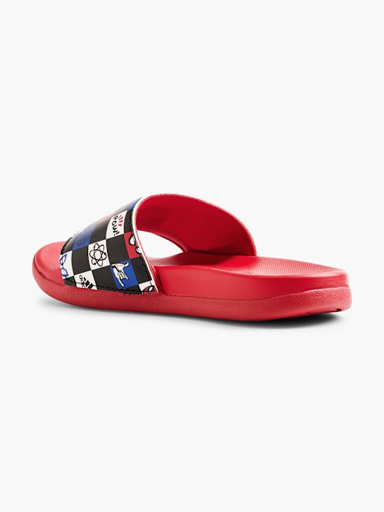 adidas Klapki Czerwony 5488 3