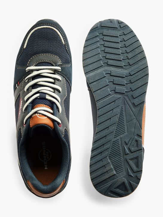 Memphis One Zapato bajo Azul oscuro 18982 3