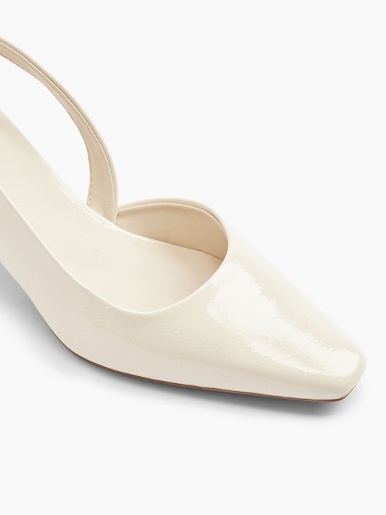 Graceland Slingpumps Creme 6399 2