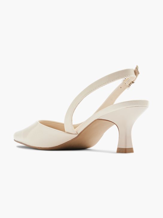 Graceland Slingpumps Creme 6399 3