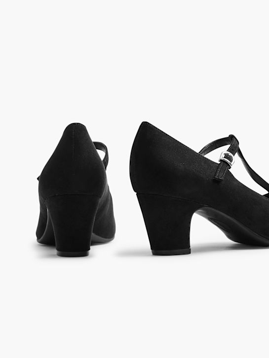 Graceland Tacones con hebilla Negro 8027 4