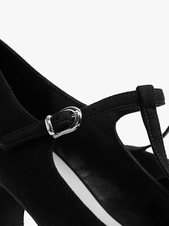 Graceland Spangenpumps Schwarz 8027 5