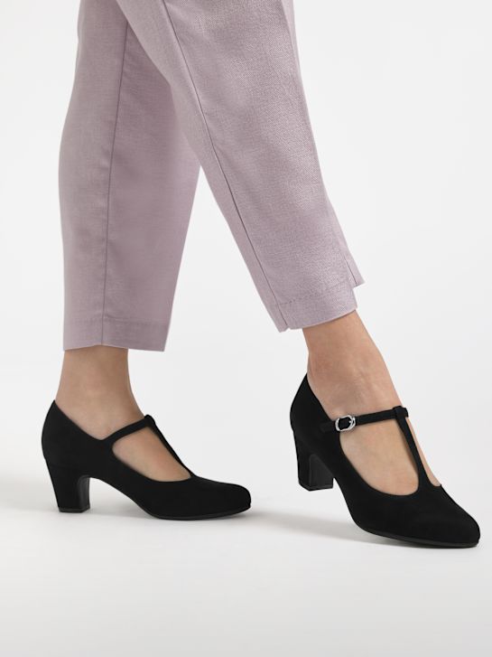 Graceland Tacones con hebilla Negro 8027 7