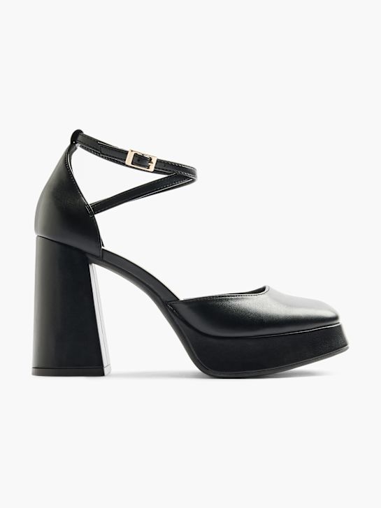 Catwalk Pantofi cu cataramă Negru 8030 1