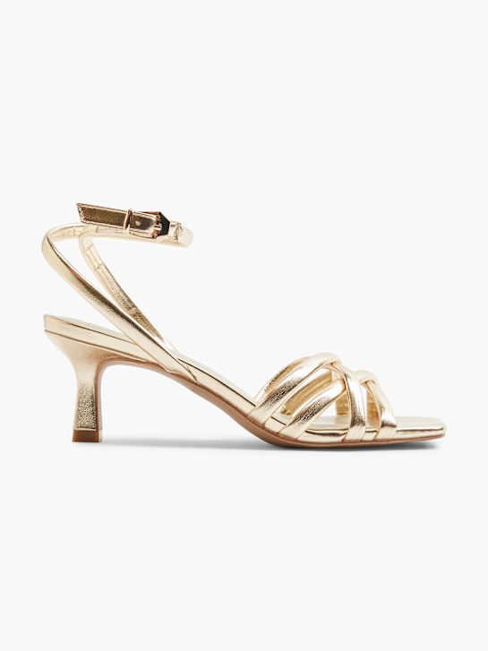 Catwalk Sandalias de tacón Oro 3706 1