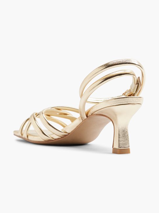 Catwalk Sandalias de tacón Oro 3706 3