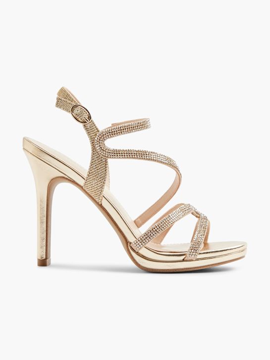 Catwalk Sandalo con tacco Oro 8973 1