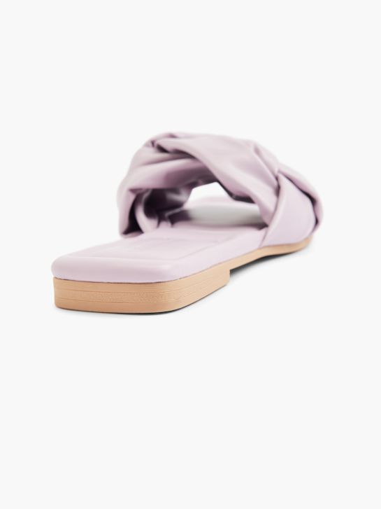 Catwalk Flache Pantolette Pink 17114 4