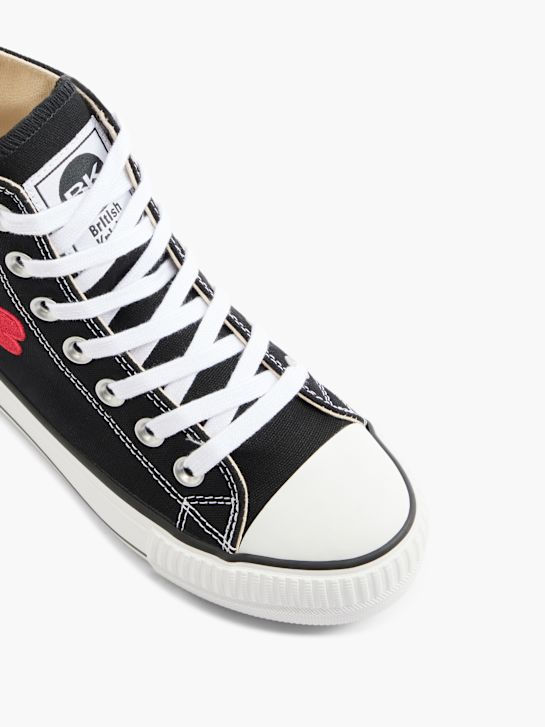 British Knights Hoher Sneaker Schwarz 9036 2