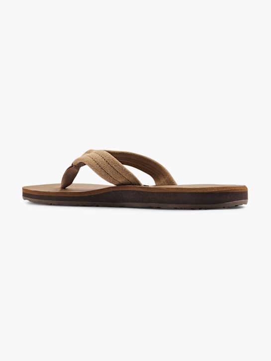 Quiksilver Chancla de dedo Beige 4639 3