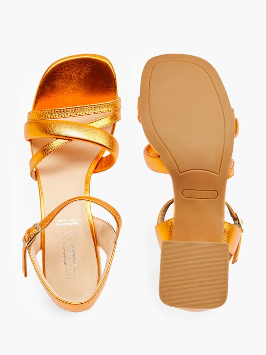 5th Avenue Højhælet sandal Orange 2810 3