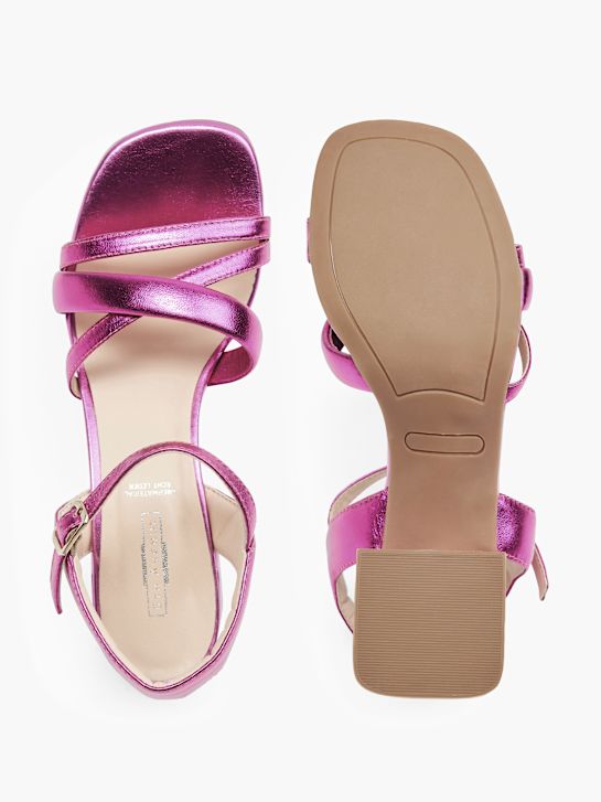 5th Avenue Højhælet sandal Fuchsia 4641 3