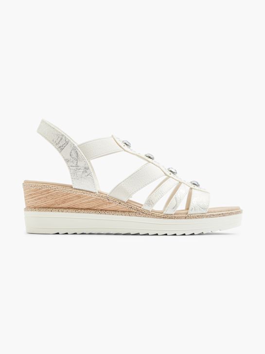Easy Street Højhælet sandal Hvid 19711 1