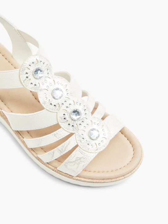 Easy Street Sandalo con tacco Bianco 19711 2
