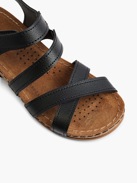 Easy Street Højhælet sandal Sort 15702 2