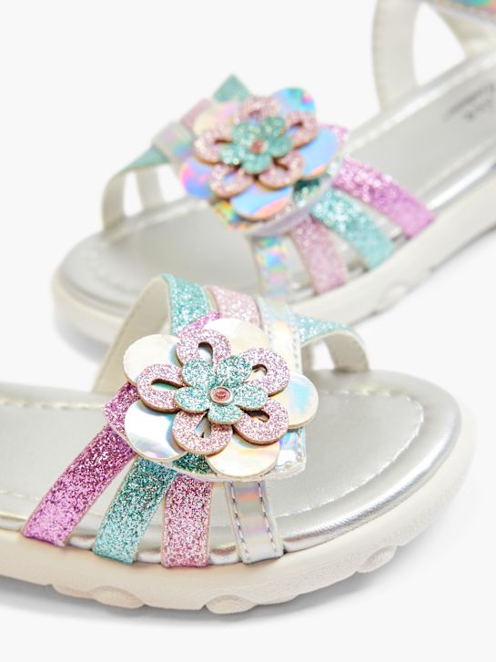 Cupcake Couture Sandale Silber 1144 5