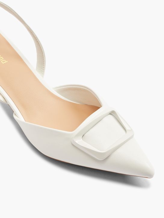 Graceland Slingpumps Weiß 7389 2