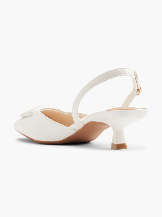 Graceland Zapatos abiertos de tacón Blanco 7389 3