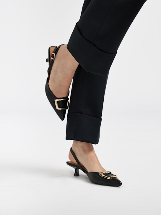 Graceland Slingback salonke Crna 28143 7