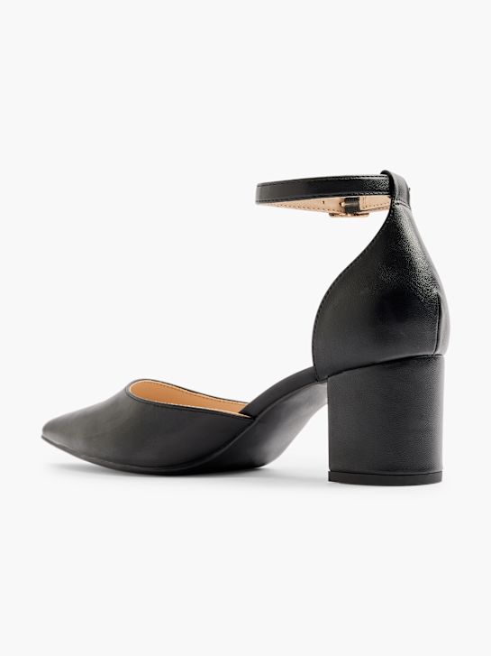 Graceland Pump med spänne Svart 18050 3