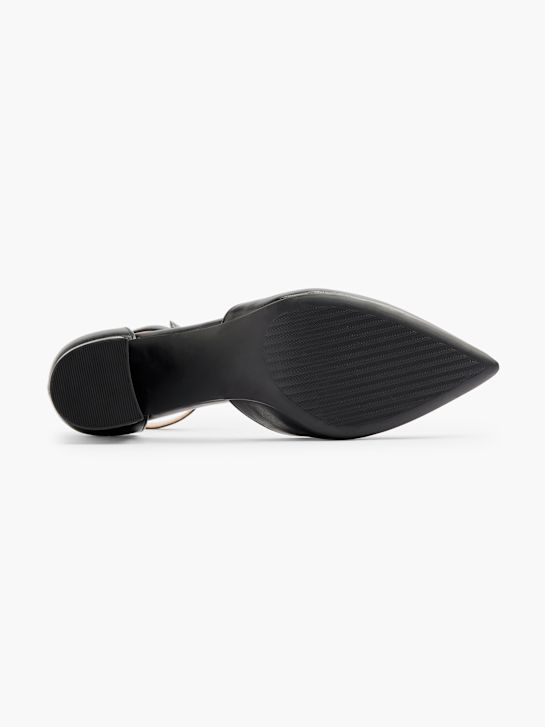 Graceland Spangenpumps Schwarz 18050 4