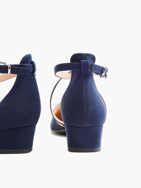 Graceland Spangenpumps Blau 8028 4
