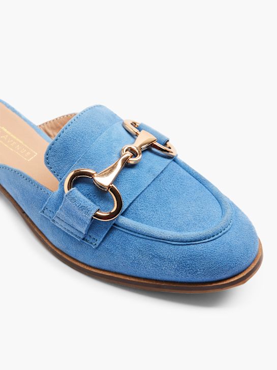 5th Avenue Klapki mule Niebieski 4667 2