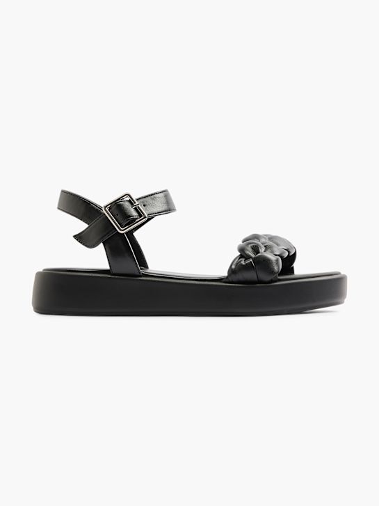 Catwalk Sandale Schwarz 17697 1
