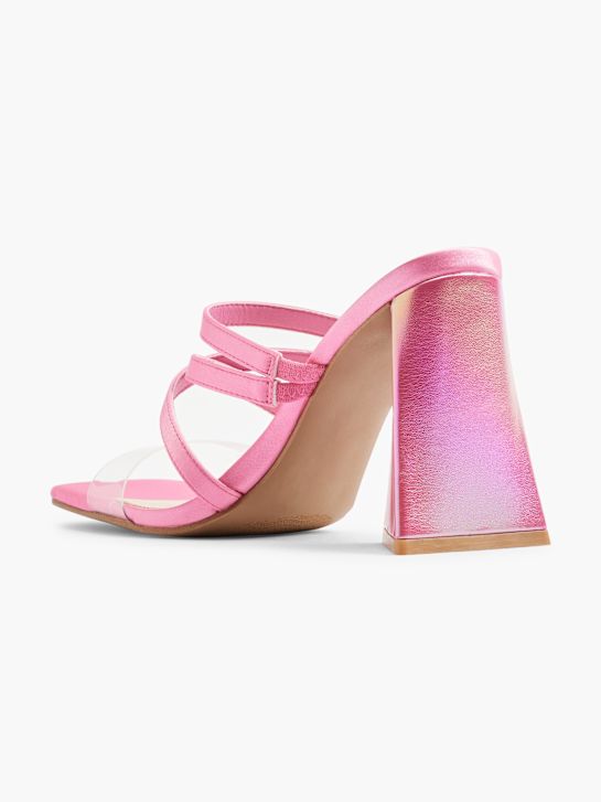 Catwalk Papuci deschiși la spate Roz 6485 3