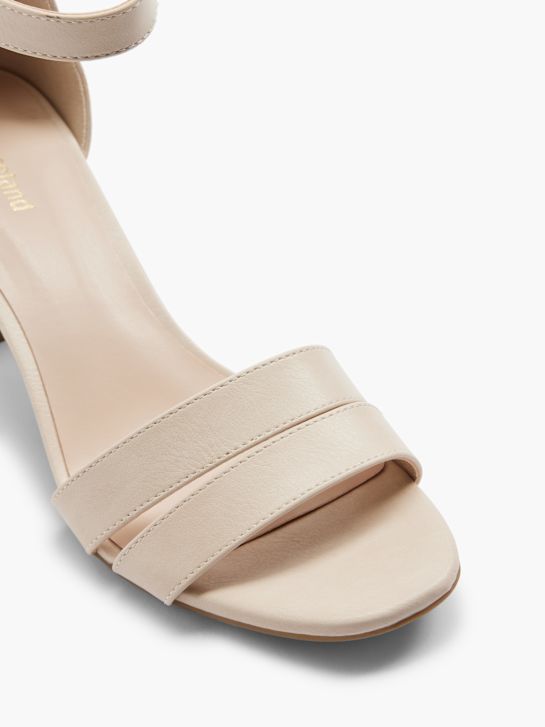 Graceland Sandales à talons Beige 19660 2